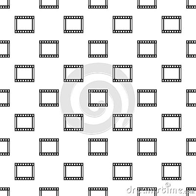 Film strip pattern, simple style Vector Illustration