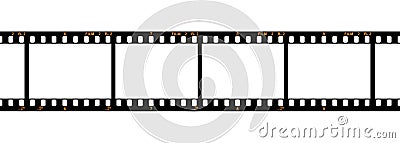 35 film strip vector 2 Stock Photo