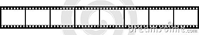 35 film strip vector 3 Stock Photo