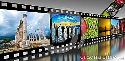 Film strip Stock Photo