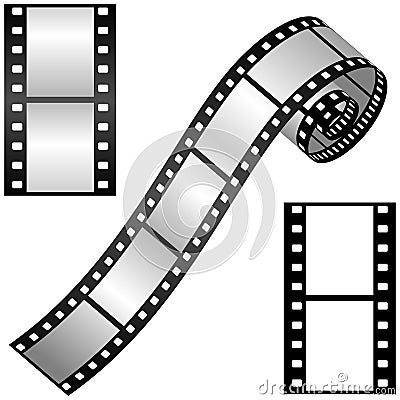 Film strips Vector Illustration