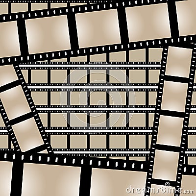 Films Strips Vector Vector Illustration