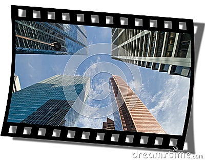Filmstrip Frame Stock Photo