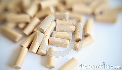 filter of rolling tobacco Stock Photo