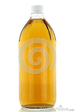 Filtered Apple Cider Vinegar Stock Photo