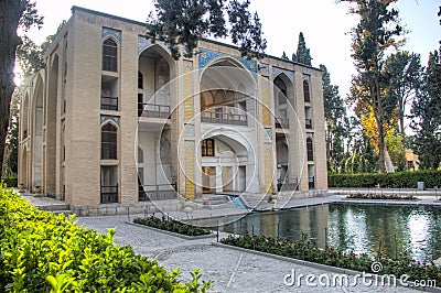 Fin Garden in Kashan, Iran Stock Photo