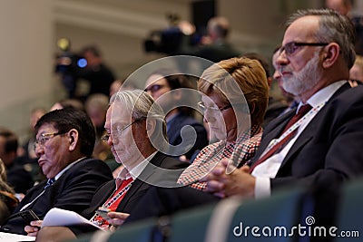 Final plenary session of 4th St. Petersburg International Cultural Forum Editorial Stock Photo