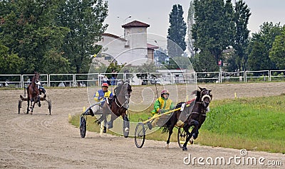 Final race Editorial Stock Photo