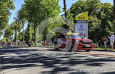 Final Stage - Le Tour de France 2021 Editorial Stock Photo