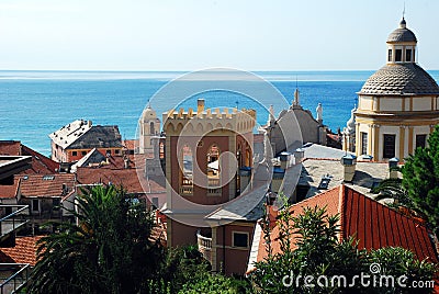 Finale Ligure Stock Photo