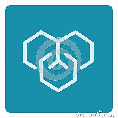 Finance business chain, icon Vector Illustration