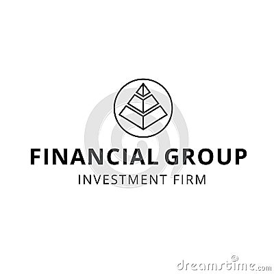 Finance Financial Firm Planning Investment Group Logo Stock Photo