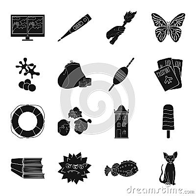 Finance, medicine, education and other web icon Vector Illustration