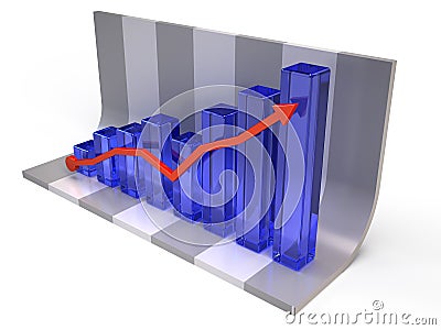 Finance statistic Stock Photo