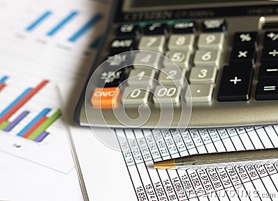Financial Analysis Accounting Stock Photo