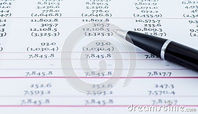 Financial Business model Accounting Stock Photo
