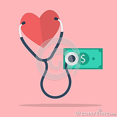 Financial checkup concept Vector Illustration