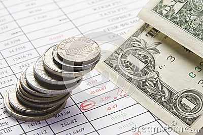 Financial crisis Stock Photo