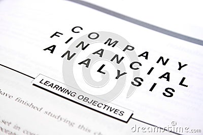 Financial document Stock Photo