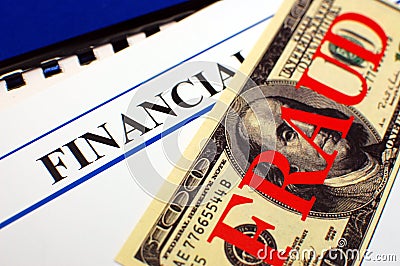 Financial Fraud Stock Photo