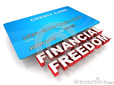 Financial freedom Stock Photo