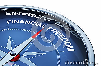 Financial freedom Stock Photo