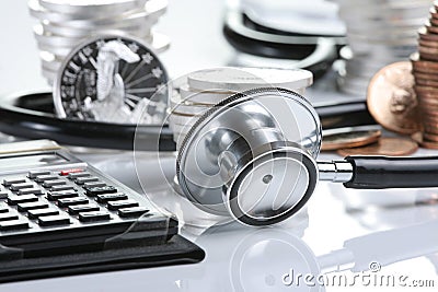 Financial health concept Stock Photo