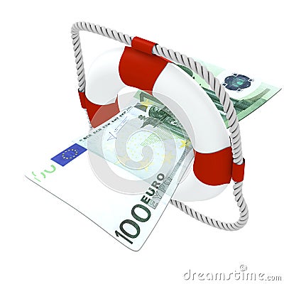 Financial Help - Euro Stock Photo