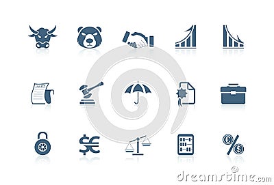 Financial icons Vector Illustration