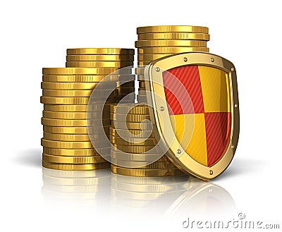 Financial insurance and business stability concept Stock Photo