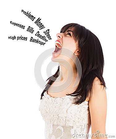 Financial problems Stock Photo