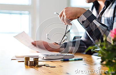 Financial problems, recession, bankruptcy or foreclosure concept Stock Photo