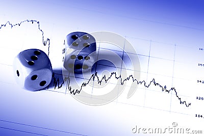 Financial risk Stock Photo