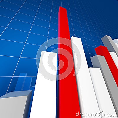 Financial stat background Stock Photo