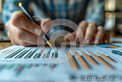 Financial transparency depicted by small business accountants for optimal organizational efficiency Stock Photo