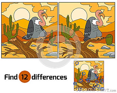 Find differences Vector Illustration