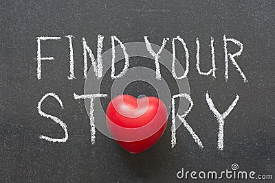 Find story Stock Photo