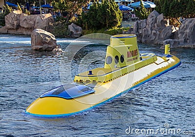 Finding Nemo Submarine Voyage in Disneyland Editorial Stock Photo