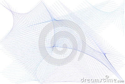 Fine Flying Lines Stock Photo