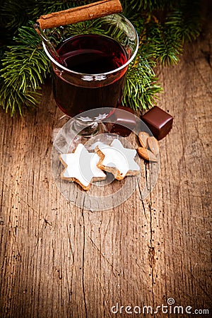 Fine german glÃ¼hwein Stock Photo