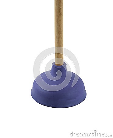 Fine image of classic rubber plunger Stock Photo