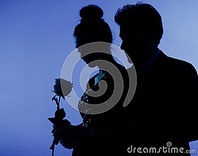 Fine photo of the couple in love Stock Photo