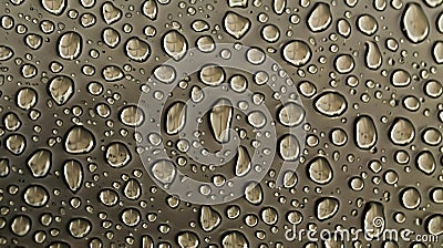 A finely textured surface resembling the pattern of rain droplets on a window with rows of tiny fibers closely packed Stock Photo