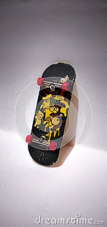 Skateboard black Editorial Stock Photo