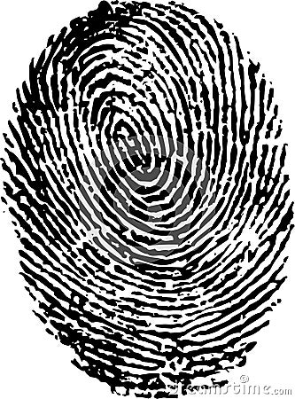 Finger print Vector Illustration