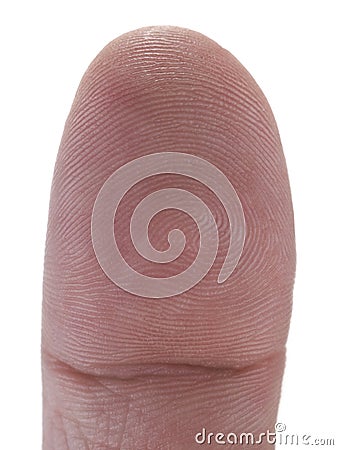 Finger print Stock Photo