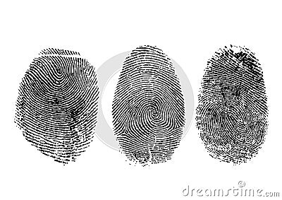 Fingerprints Vector Illustration