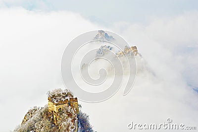 Above the Cloud Stock Photo