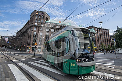 Finland Public Transportation Editorial Stock Photo