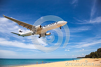 Finnair A330 airplane Editorial Stock Photo